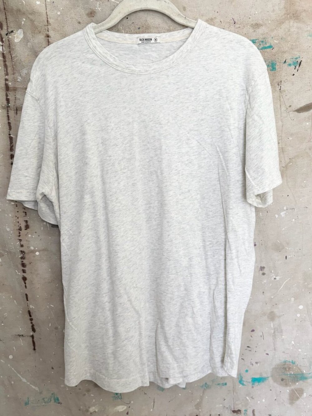 Buck Mason Pima Curved Hem Tee